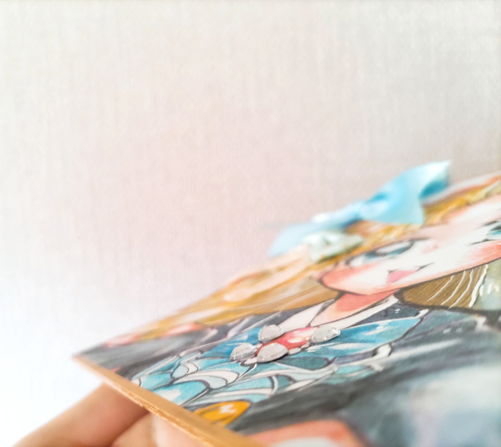 スクスト♡直筆手描き色紙♡シャルロッテ