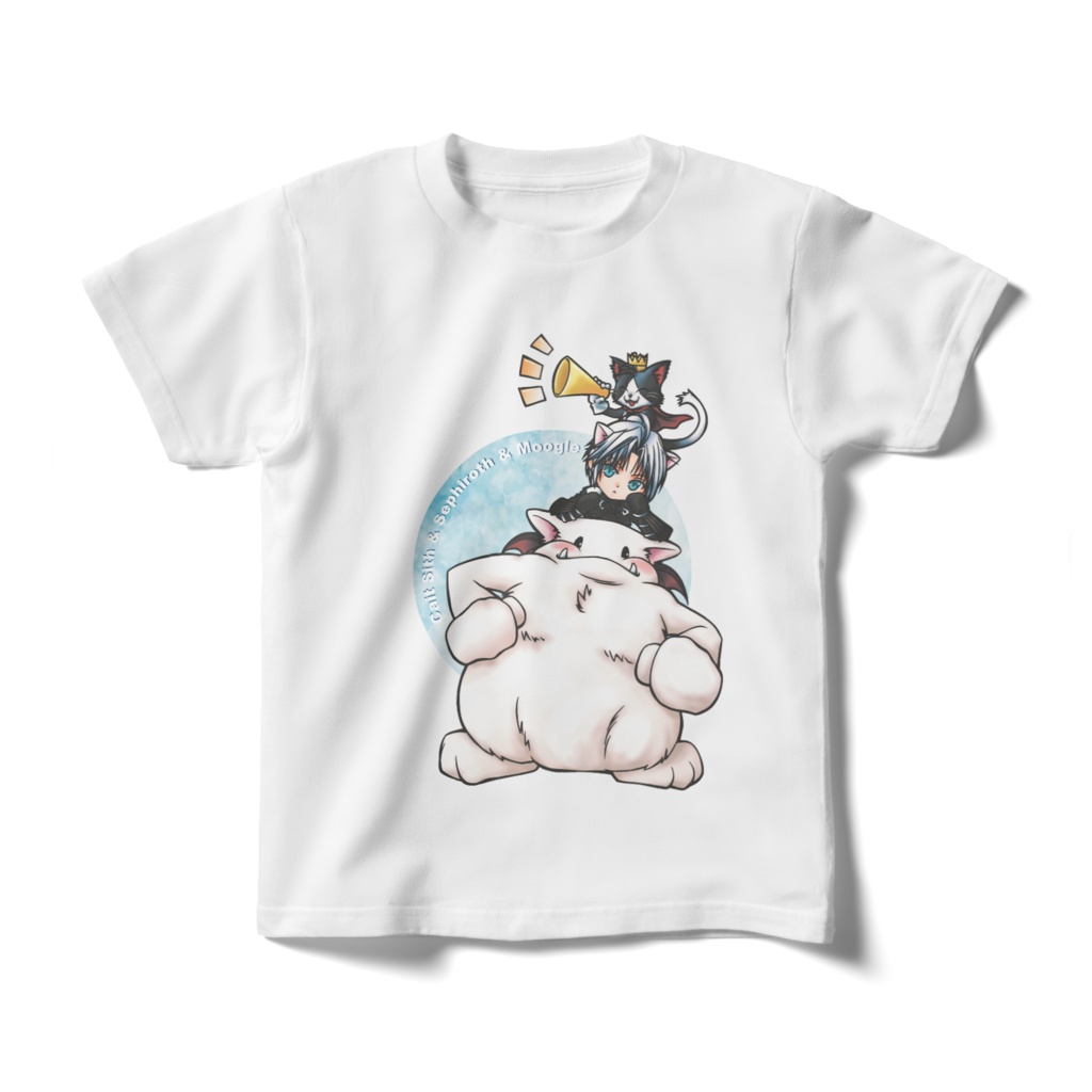 若セフィロス&ケットシーTシャツ(キッズ)