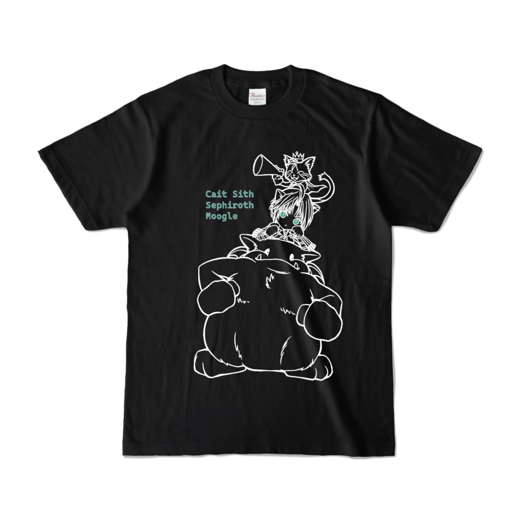 若セフィ&ケットTシャツ(濃色)