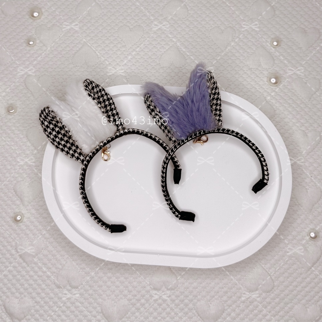 うさ耳カチューシャhkhセット