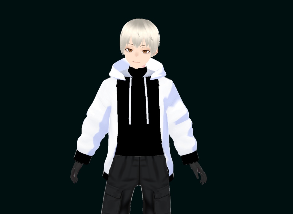 cool male vroid model i made 