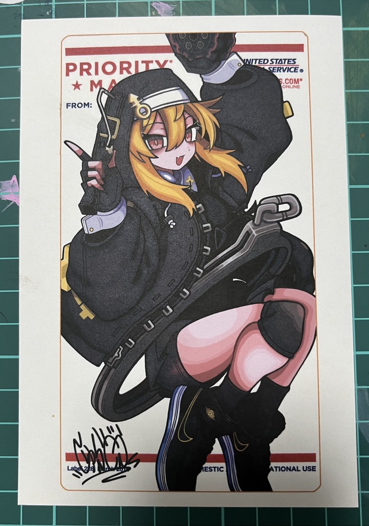 ブリジット　試作ステッカー