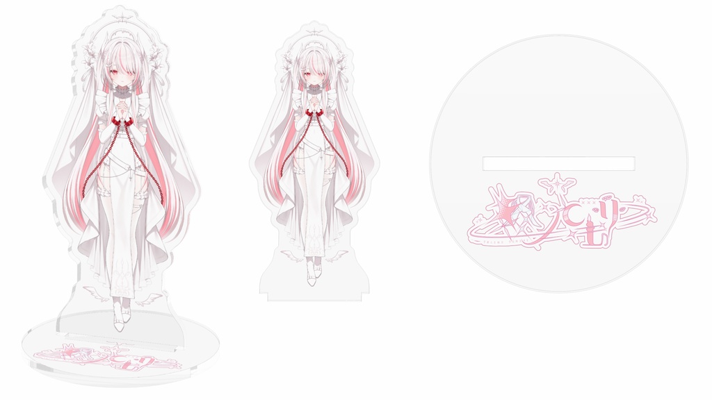 【VTuber】終ノともり アクリルフィギュア(鎖差分あり)【10cm】