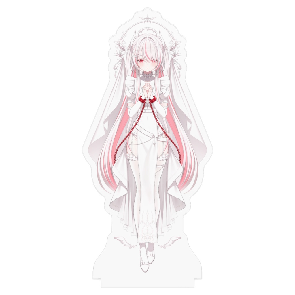 【VTuber】終ノともり アクリルフィギュア(鎖差分あり)【10cm】