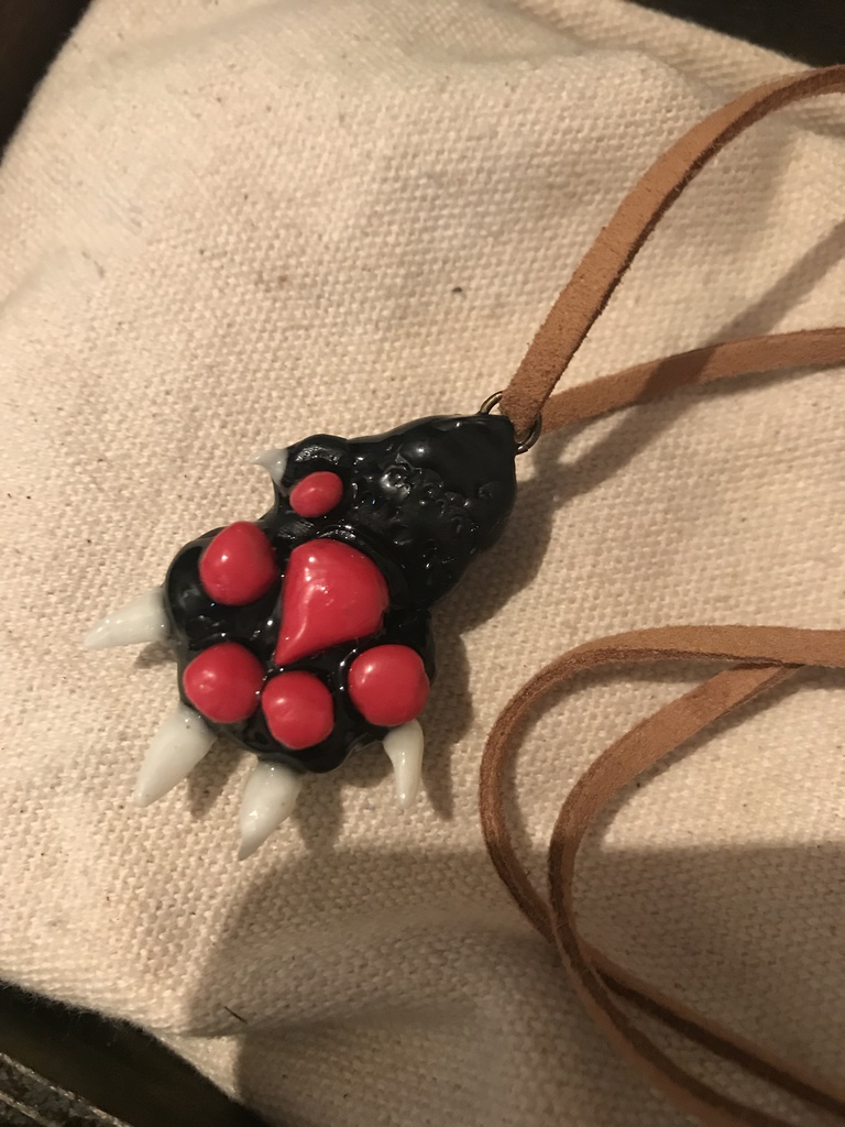 幻獣のネックレス(ブラック)