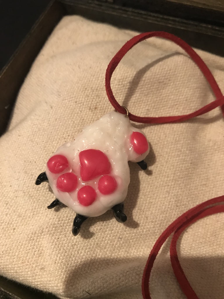 幻獣のネックレス(ホワイト)