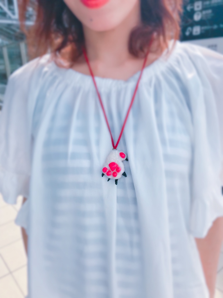 幻獣のネックレス(ホワイト)