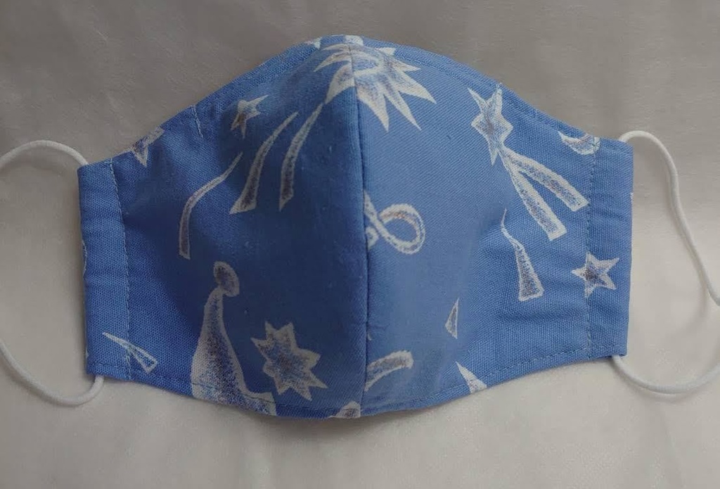 レディース 星柄マスク