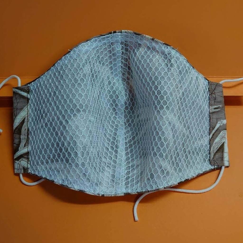 メンズマスク 七夕イメージ 笹柄