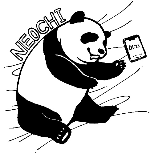 パンダが寝落ちスウェット