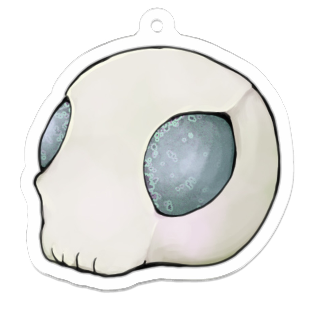 骸型キーホルダー