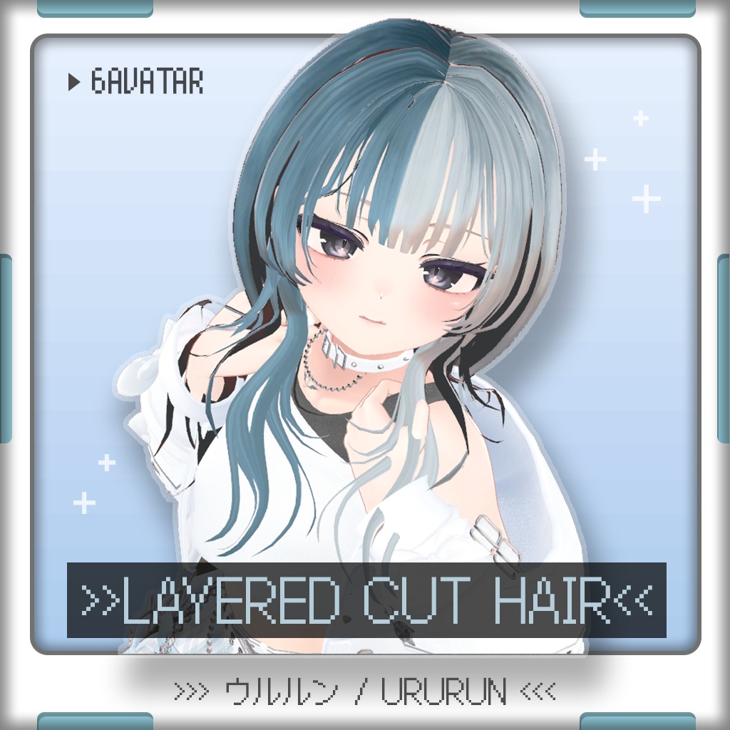 【6アバター対応】Layered Cut Hair ✶ レイヤーカットヘア ✶