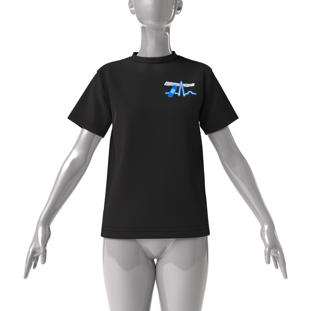 【2周年記念】ロゴマーク02ビックシルエットシャツ