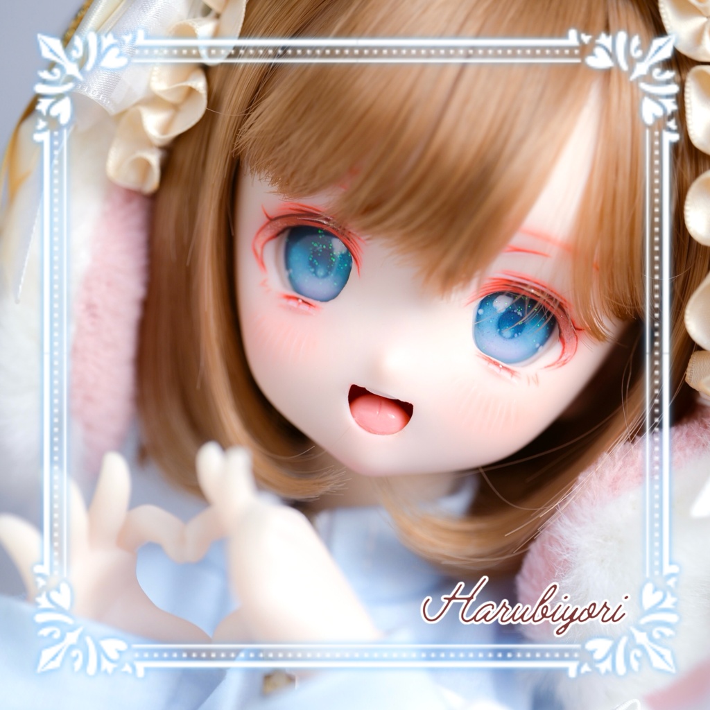 DDH-22 セミホワイト肌 カスタムヘッド（ソフビ盛り）
