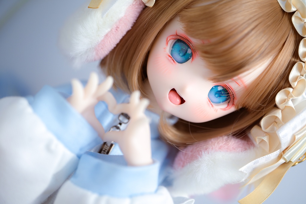 DDH-22 セミホワイト肌 カスタムヘッド（ソフビ盛り）