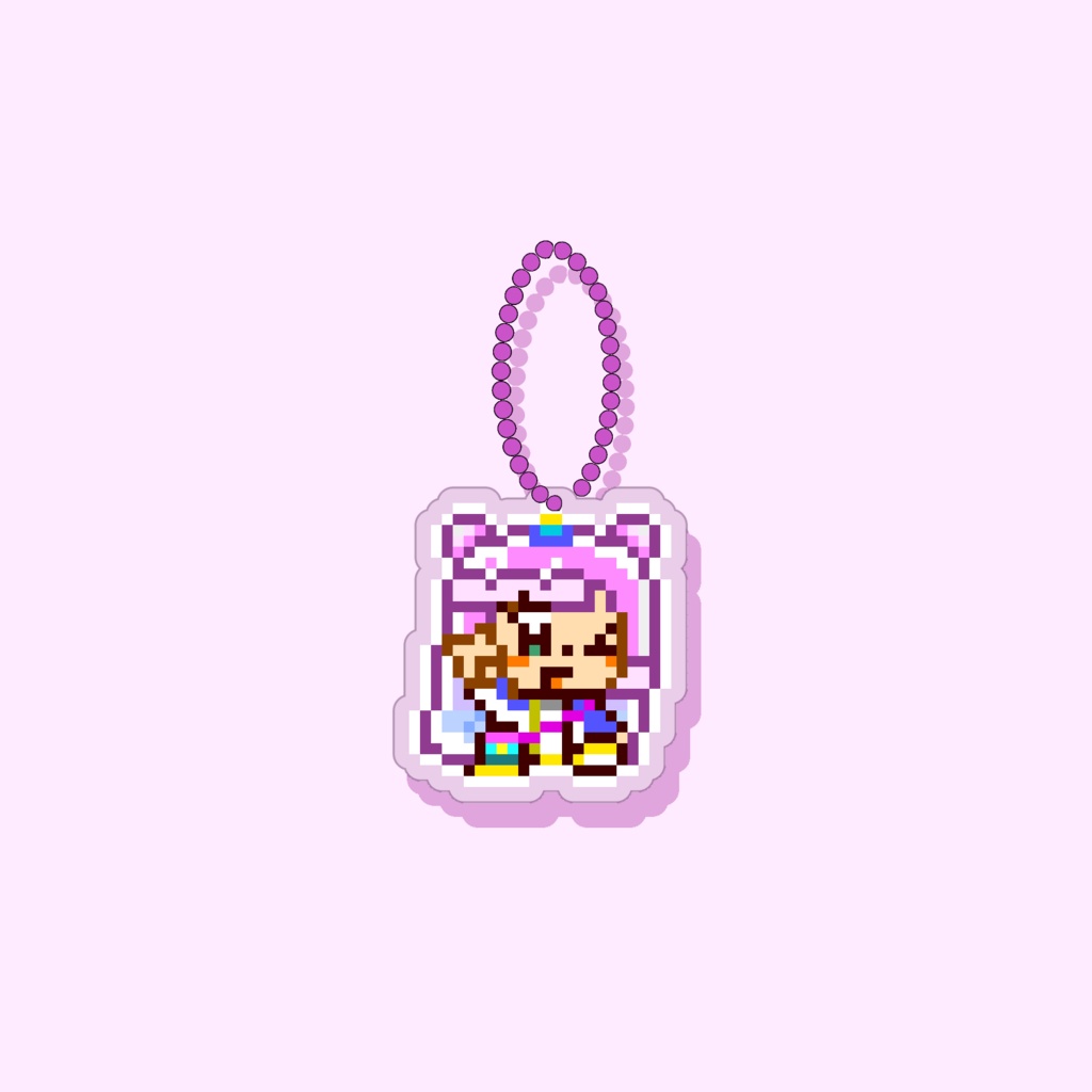 ドット絵アクキー「ぷにる」