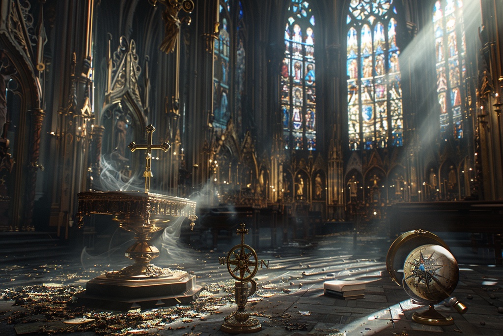 灰滅 - Ruins of Divinity -　28ページ　廃墟・神殿・古城・中世ヨーロッパ