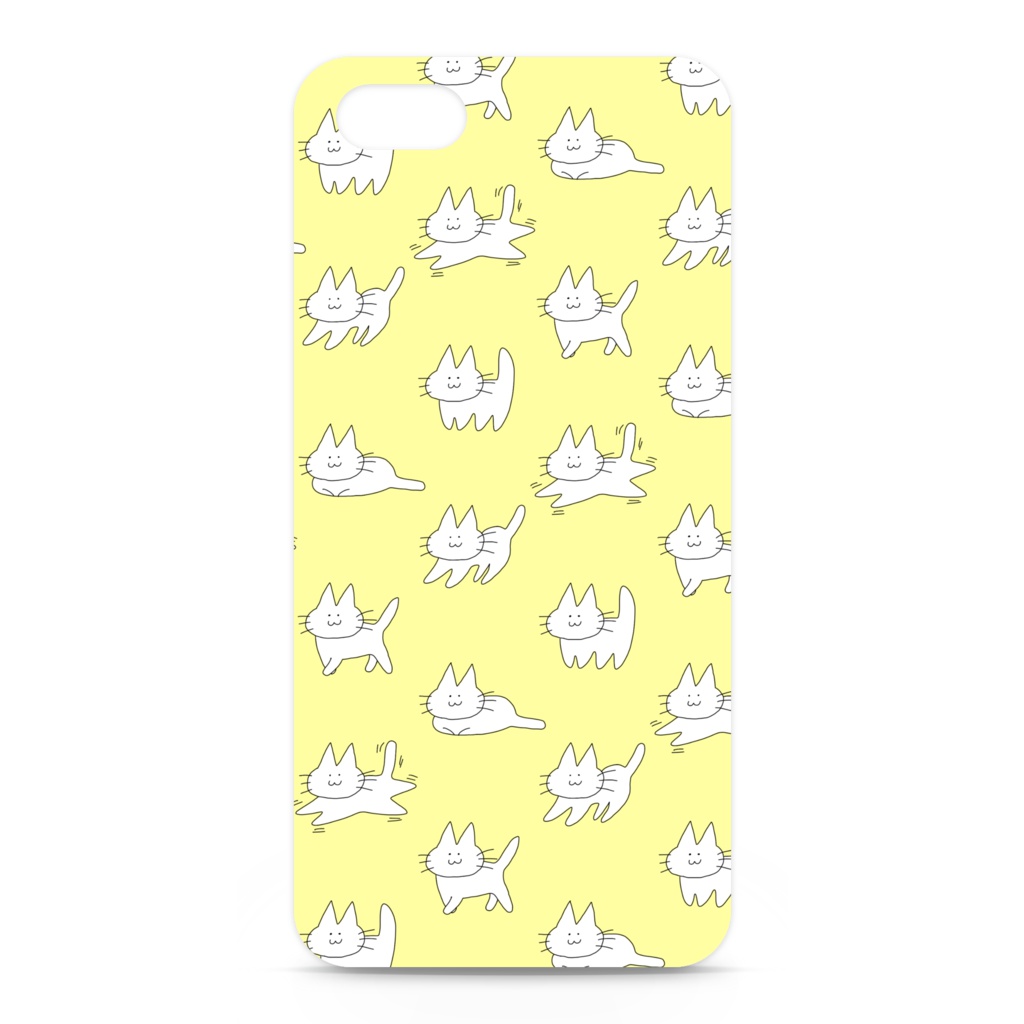 ゲシャアiPhoneケースきいろ