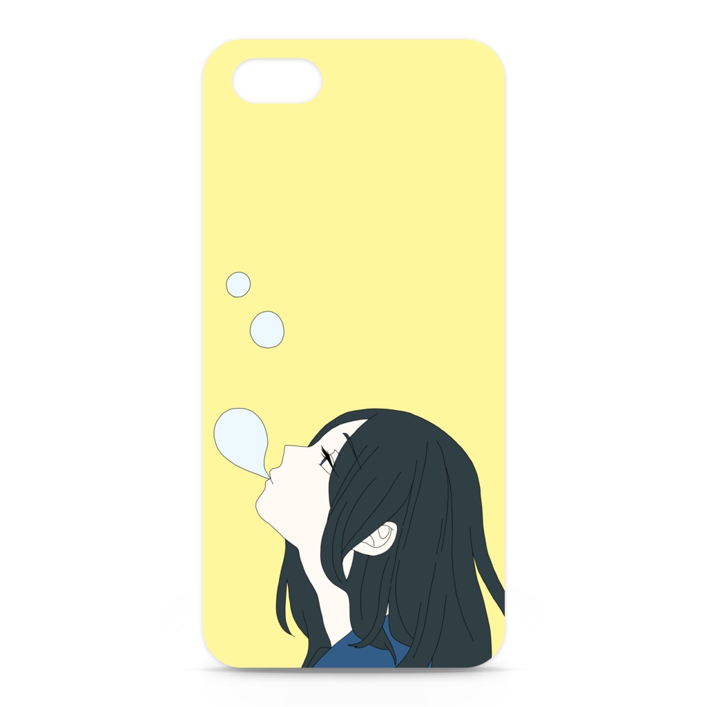 しゃぼん玉 iPhoneケース