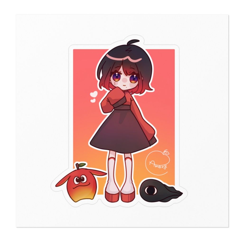 あめりぃステッカー
