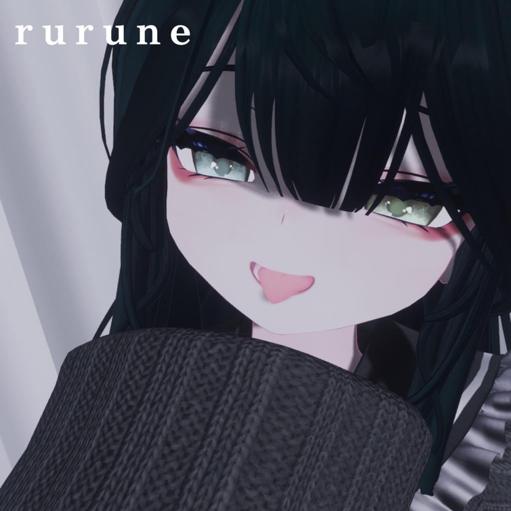 【13アバター対応】くすみeye Texture set