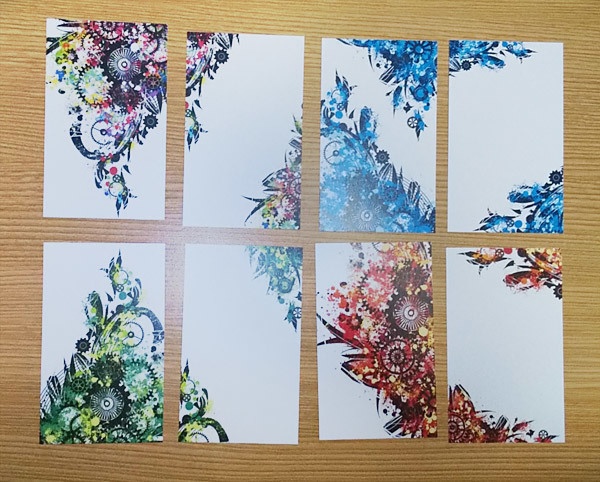 歯車パレード4種セットメッセージカード