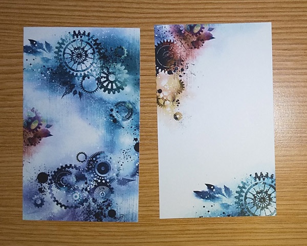 歯車霧雨朧メッセージカード