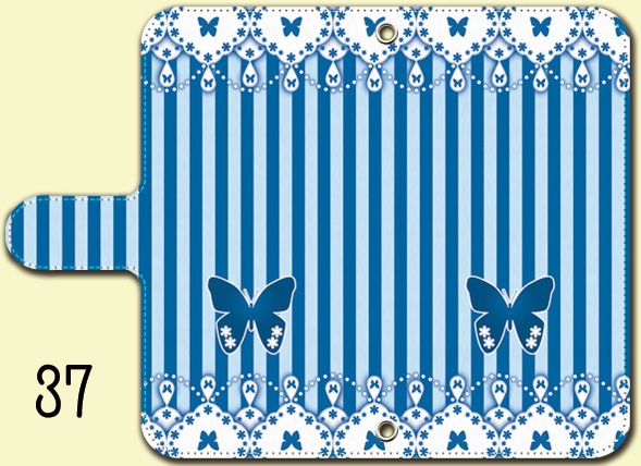 送料無料【両面(外内)印刷or内側白手帳型スマホケース カラバリ含50デザイン】受注生産