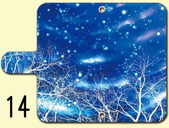 送料無料【両面(外内)印刷or内側白手帳型スマホケース カラバリ含50デザイン】受注生産