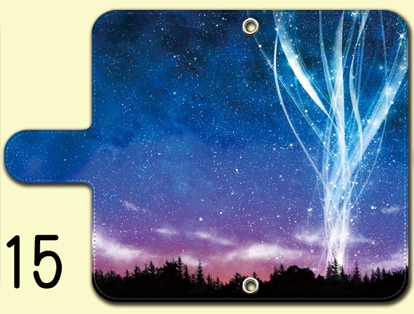 送料無料【両面(外内)印刷or内側白手帳型スマホケース カラバリ含50デザイン】受注生産