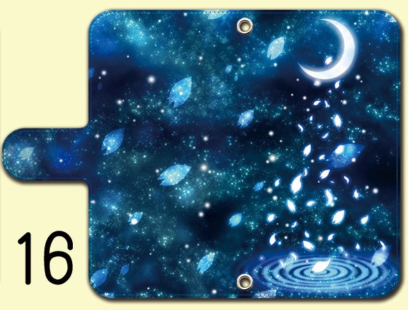 送料無料【両面(外内)印刷or内側白手帳型スマホケース カラバリ含50デザイン】受注生産