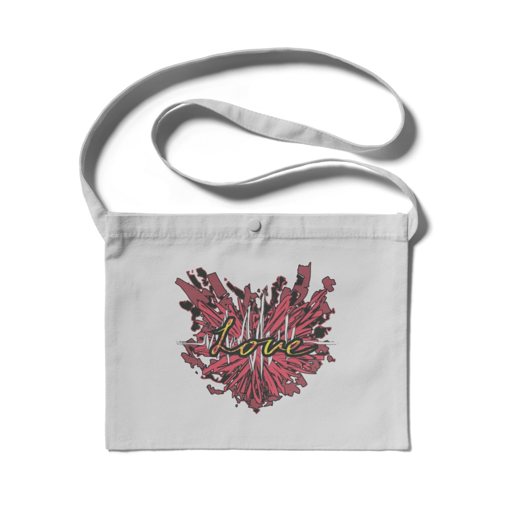 Loveハートサコッシュ4色