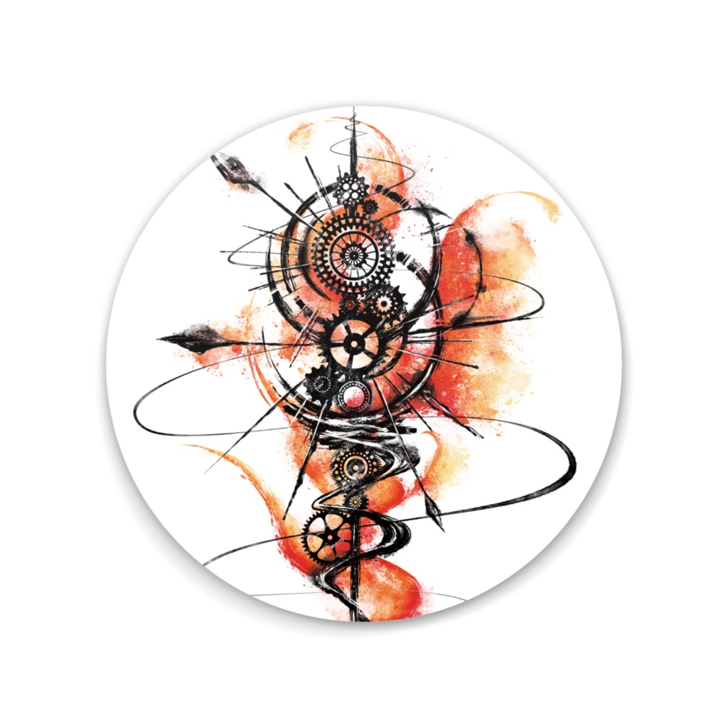 75mm歯車廻缶ミラー