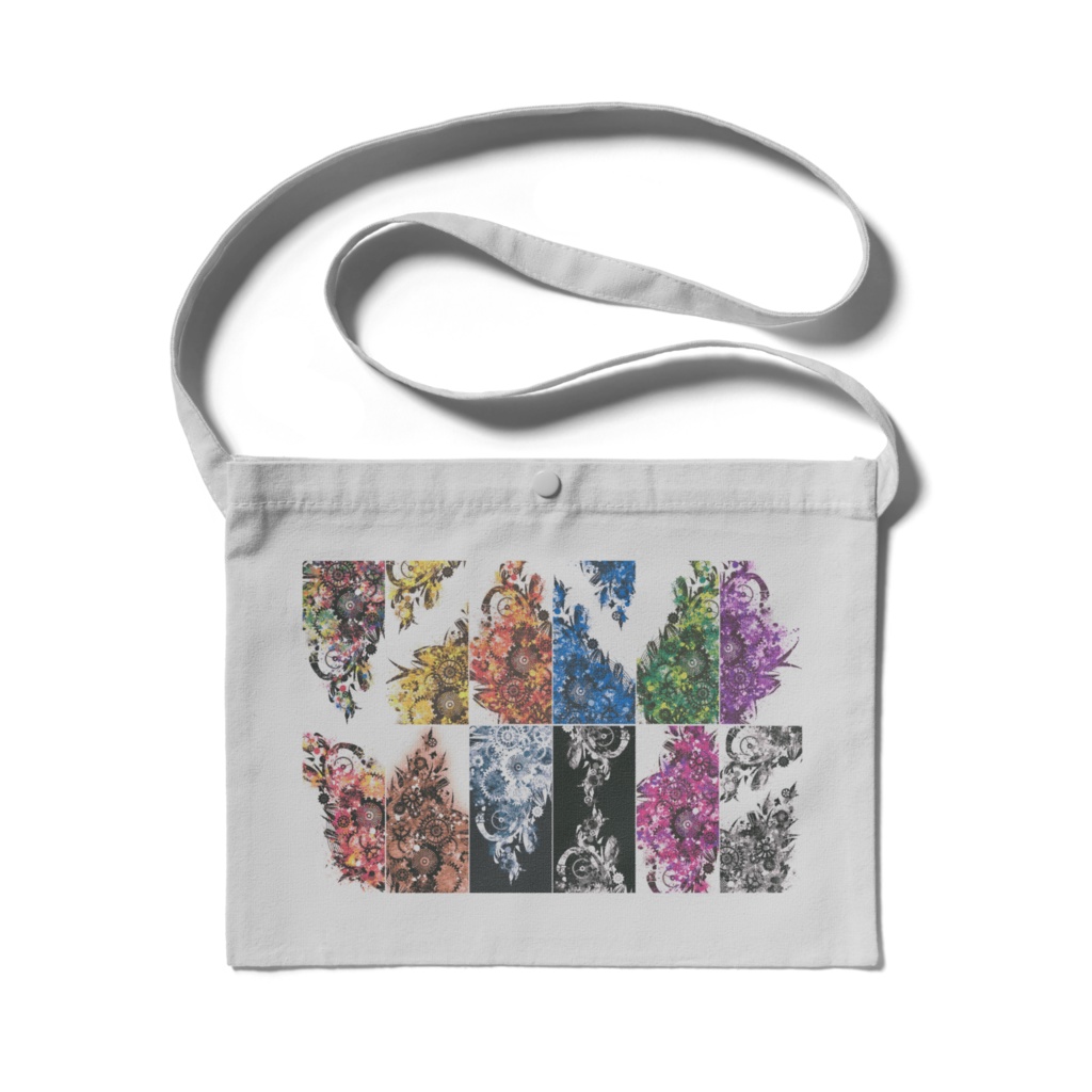 歯車パレードサコッシュ ナチュラル・ライトグレー