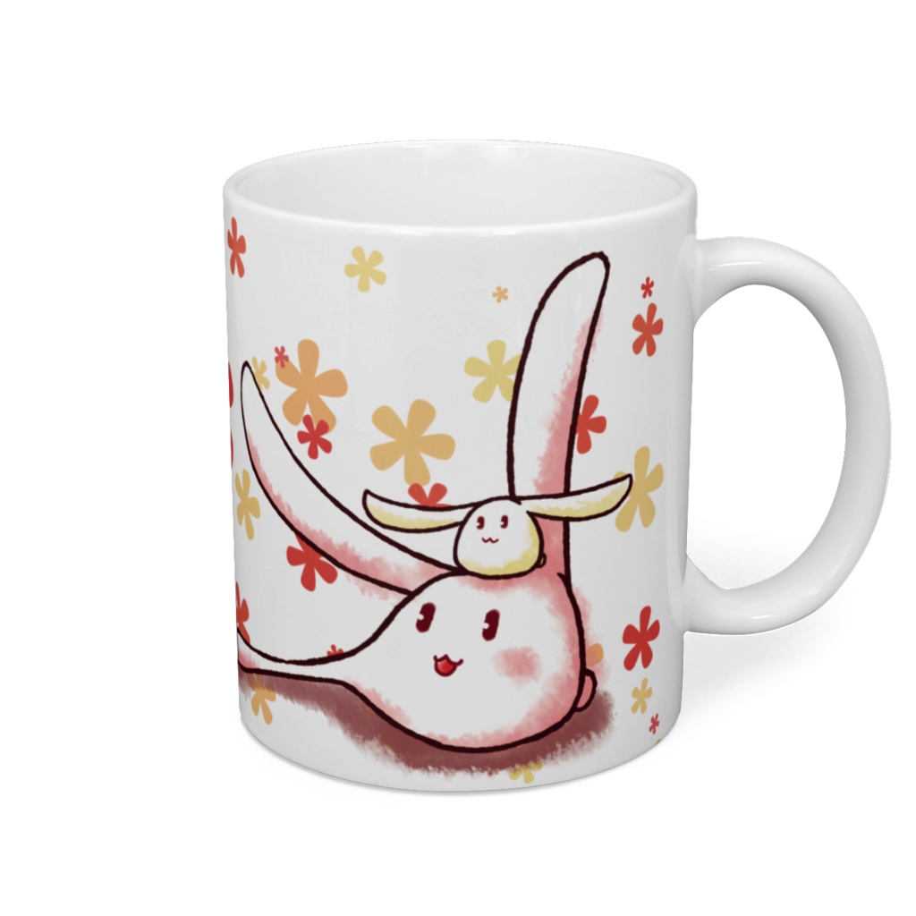 もちうさぎシリーズマグカップ