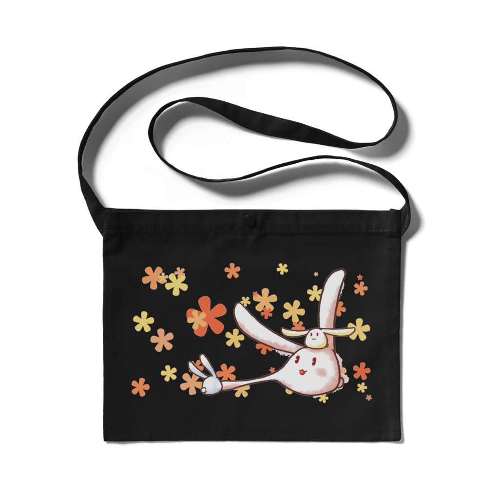 もちうさぎサコッシュ4色