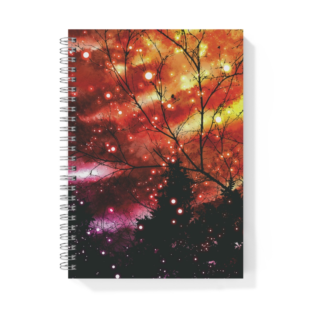 茜色の空・藍色の空リングノート