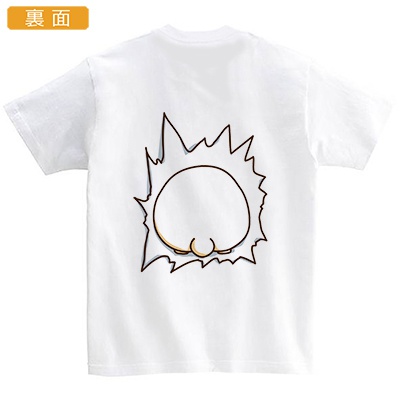 【受注生産】ハマり動物-うさぎ-両面Tシャツ