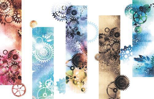 【送料無料】歯車霧雨トートバッグLサイズ【受注生産】