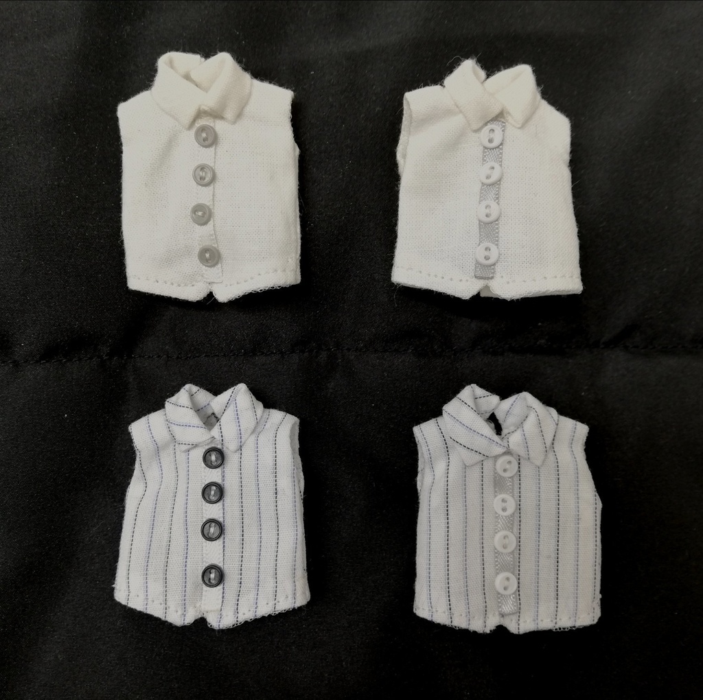 オビツ11/ピコニーモ・インナーシャツ(オープンシャツ)