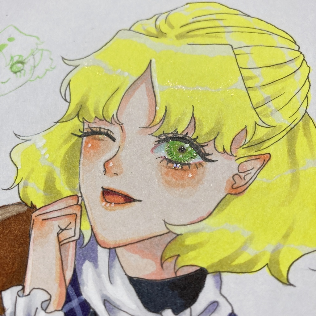 【東方Project】水橋パルスィ ミニ色紙