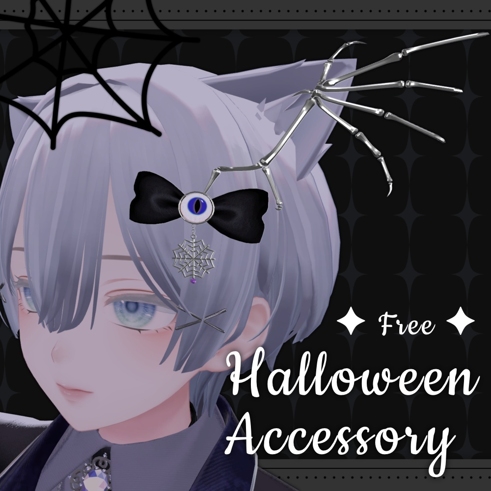 【Free】HalloweenAccessory🦇🕸