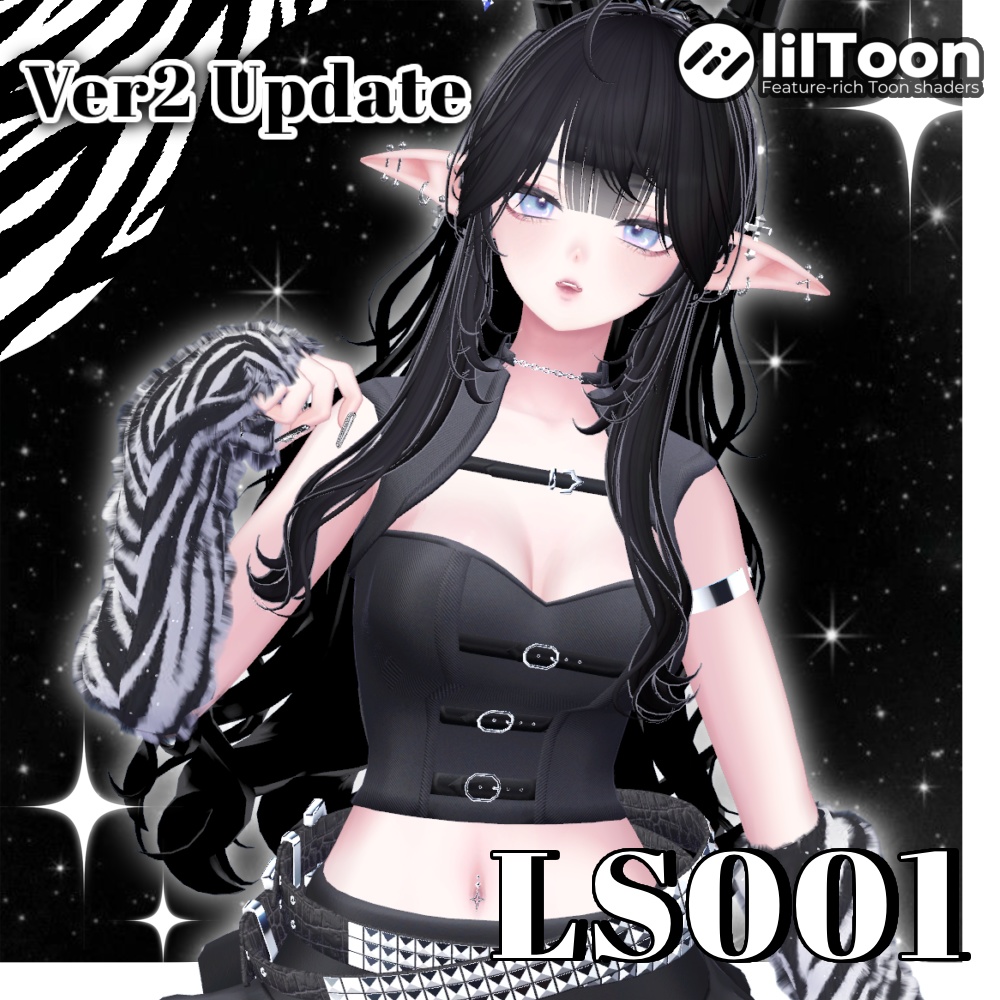 【10アバター対応衣装】LS001🦓