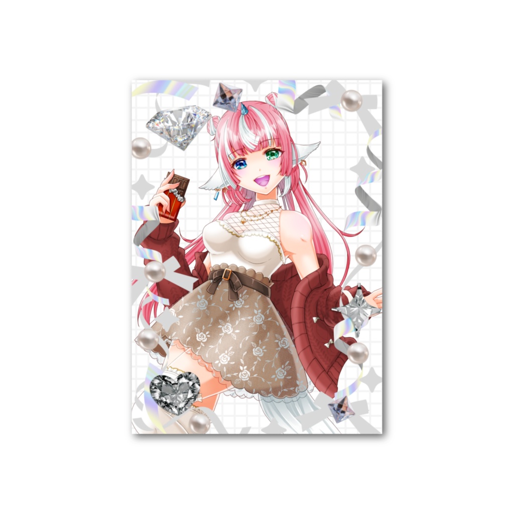 きりんフォト風カード