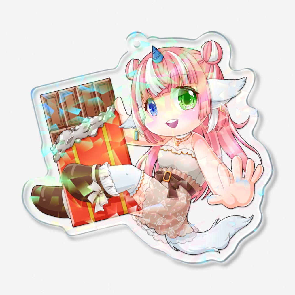 1000人記念きりんホログラムアクキー