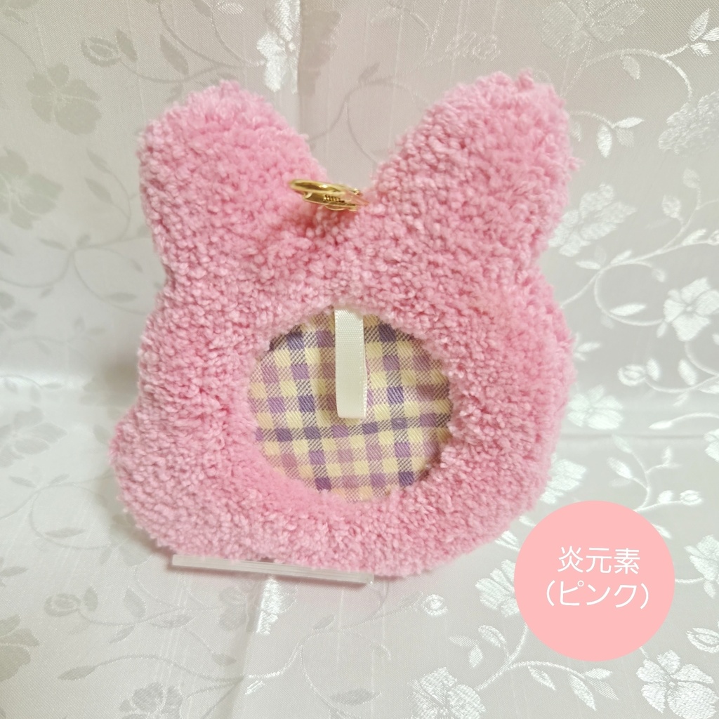 もふもふ仙霊ちゃん缶バッジホルダー