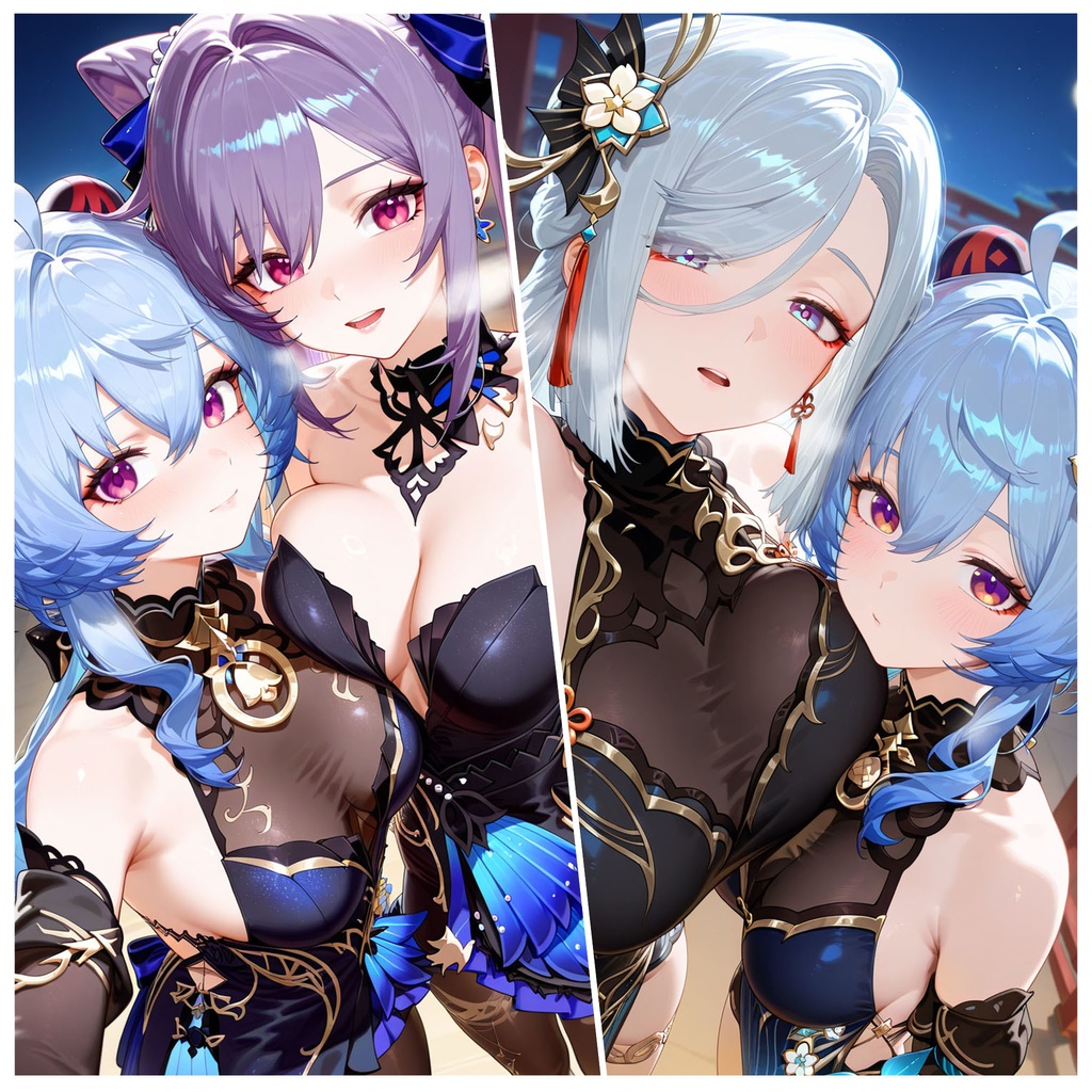Ai♡Scream! 03 甘雨-申鹤-刻晴 (98-P)
