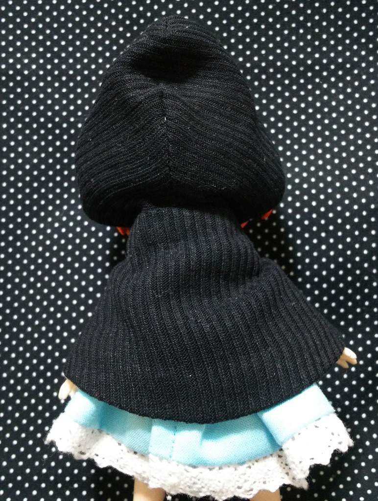 オビツ11サイズ フード付きケープ