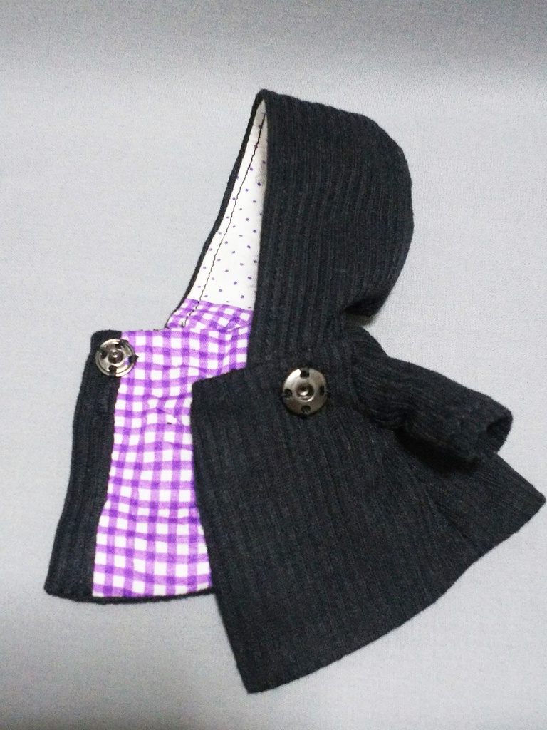 オビツ11サイズ フード付きコート