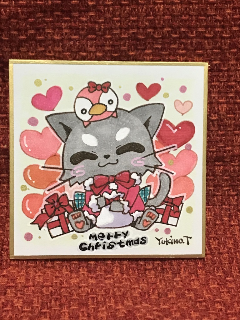 手描き豆色紙/原画D